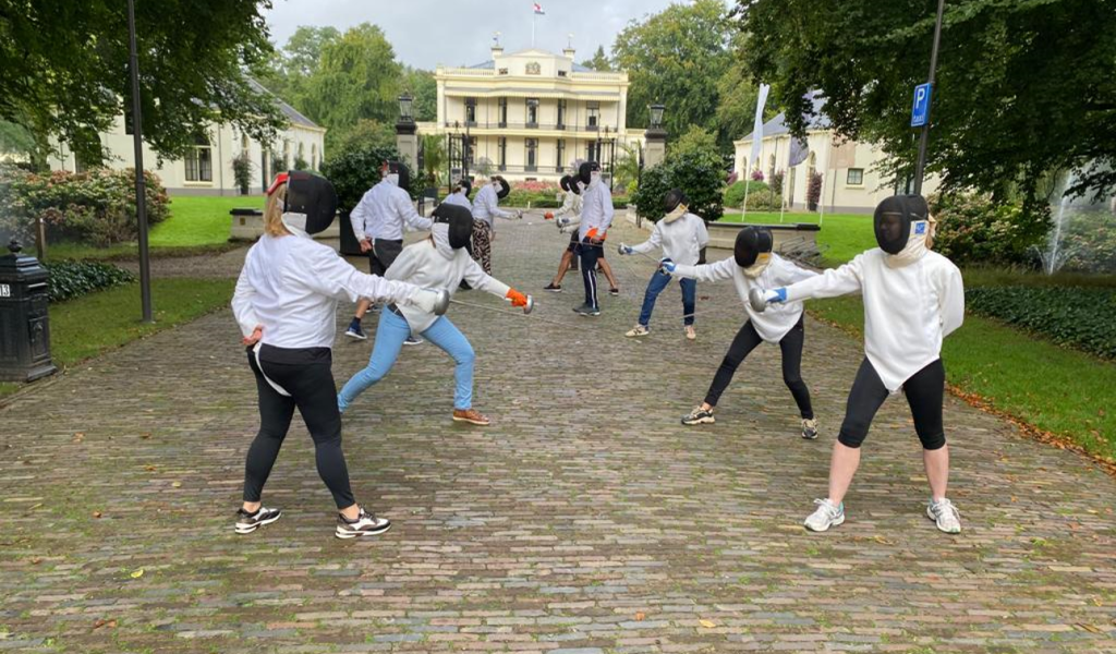 schermclinic Vanenburg groepsactiviteit-schermclinic